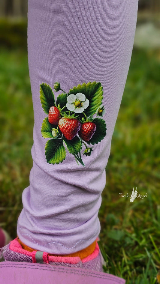 Bügelbild frische Erdbeeren #3 Fylou's Style