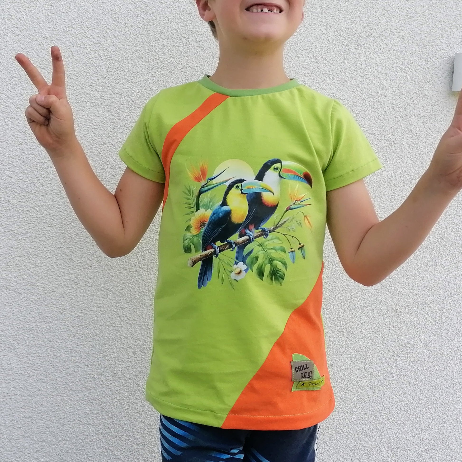 Bügelbild Tropischer Sommer #01 Fylou's Style