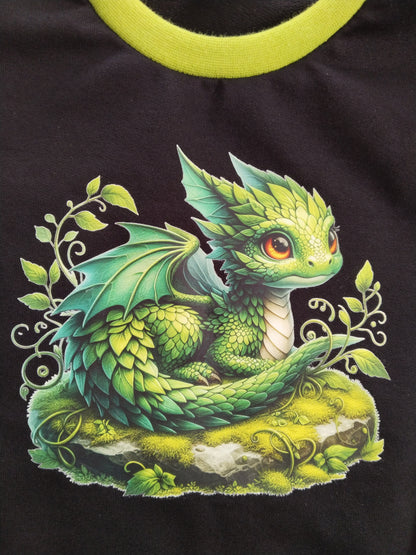 Bügelbild Elementar Drache #6