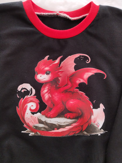 Bügelbild Elementar Drache #10