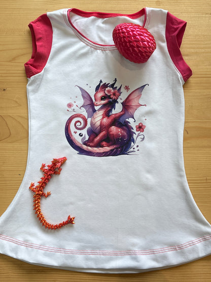 Bügelbild Elementar Drache #20