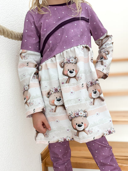 Denim Herzen Helle Beere