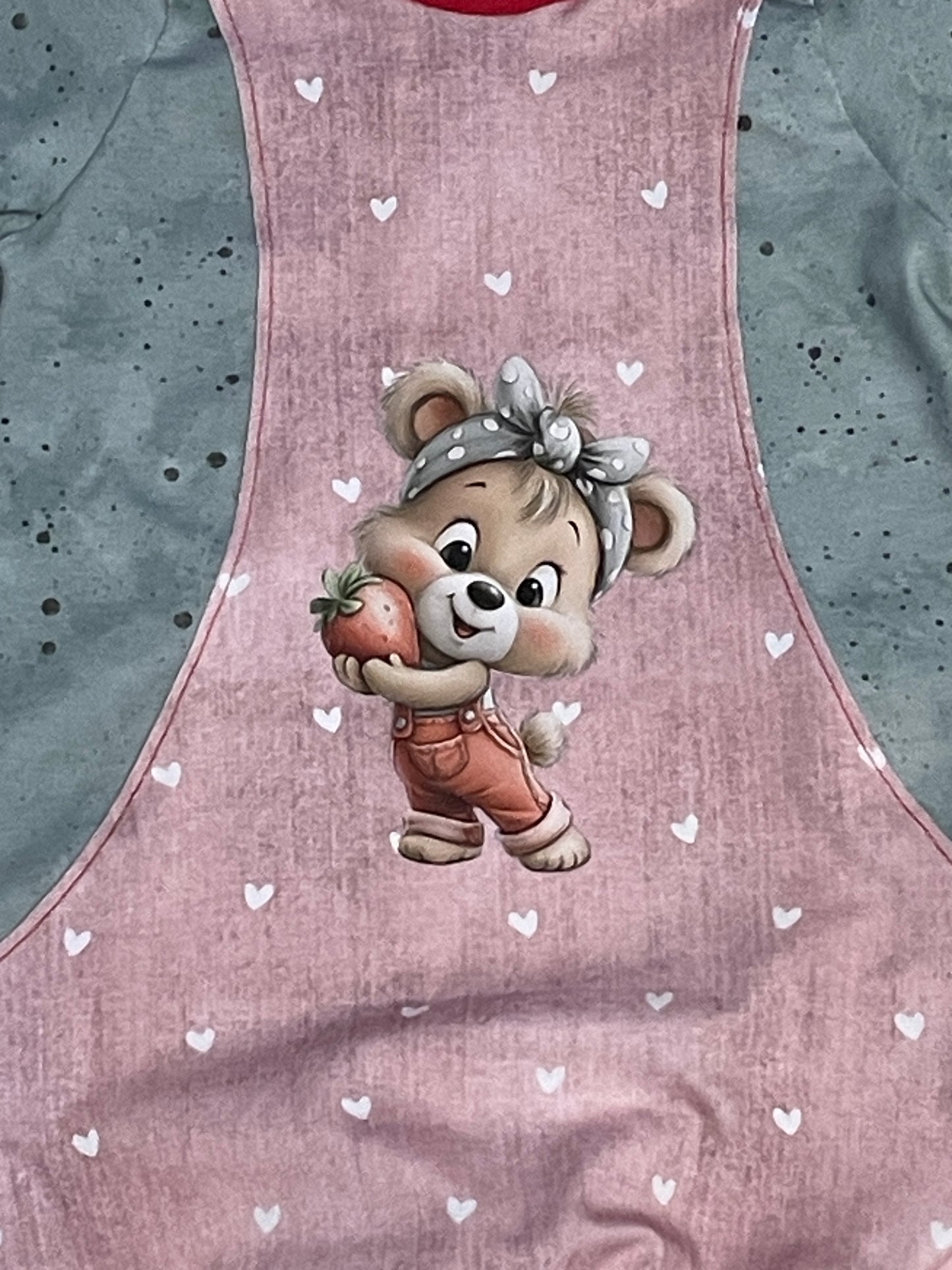 Bügelbild Erdbeerbärchen