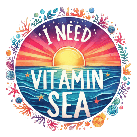 Bügelbild I Need Vitamin Sea Fylou's Style