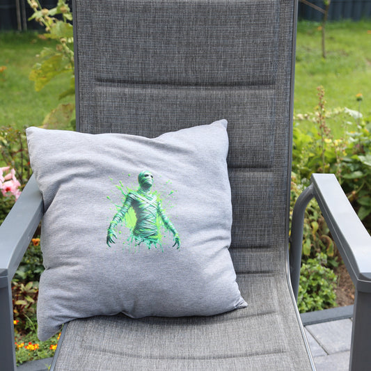 Bügelbild Green Neon Mumie #3