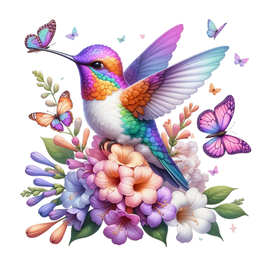 Bügelbild Kolibri #5