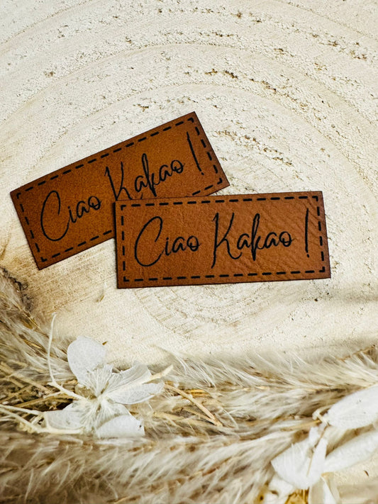 Kunstleder Label Ciao Kakao Fylou's Style