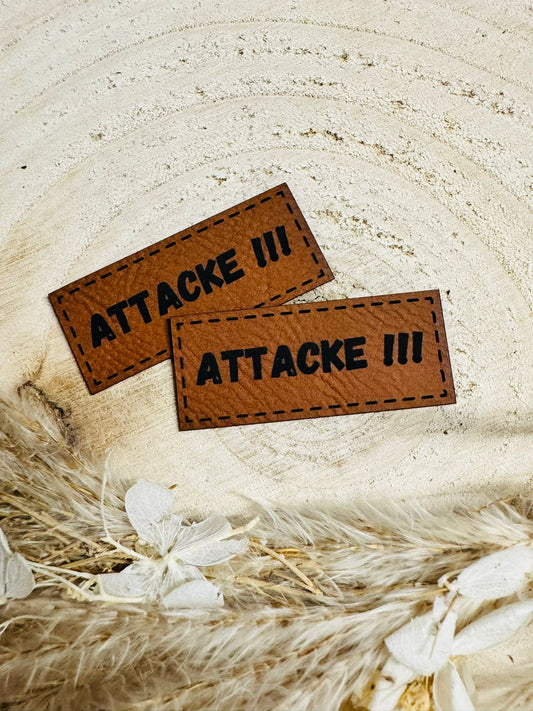 Kunstleder Label Attacke Fylou's Style
