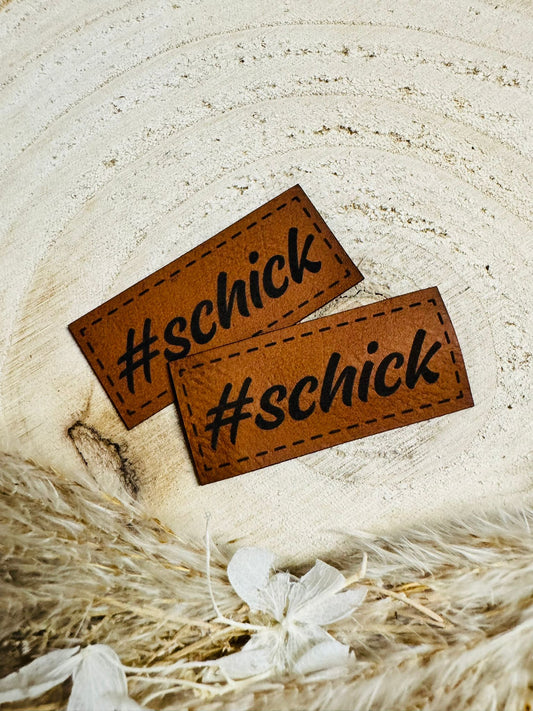 Kunstleder Label schick Fylou's Style
