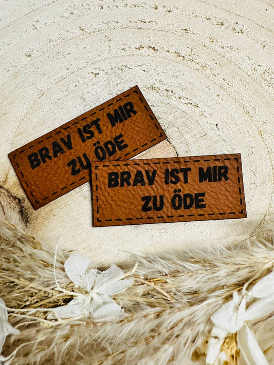 Kunstleder Label Brav ist mir zu öde Fylou's Style