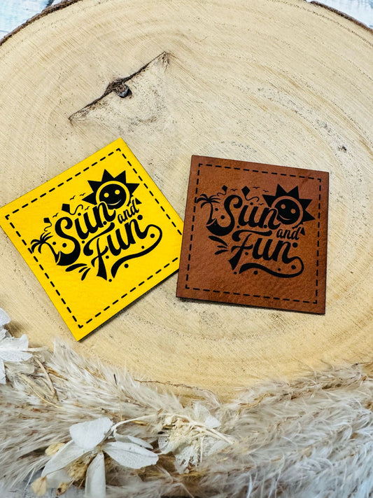 Kunstleder Label Sun and Fun Fylou's Style