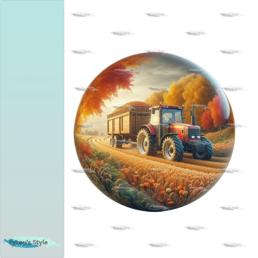 Bügelbild Landwirtschaft Herbst #1