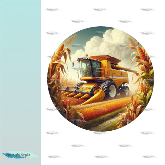Bügelbild Landwirtschaft Herbst #2