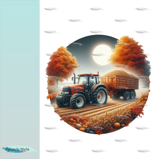 Bügelbild Landwirtschaft Herbst #4