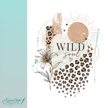 Bügelbild Leo Wild Soul