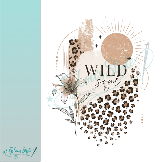 Bügelbild Leo Wild Soul