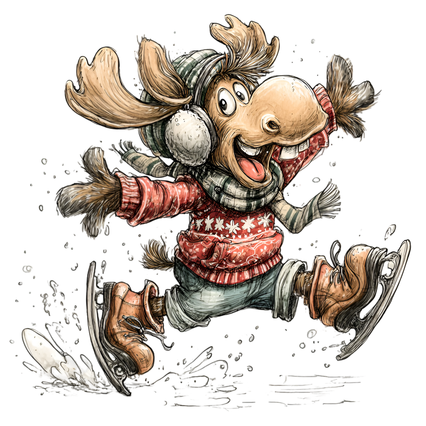 Iron-on Image Magical Animals Eagle