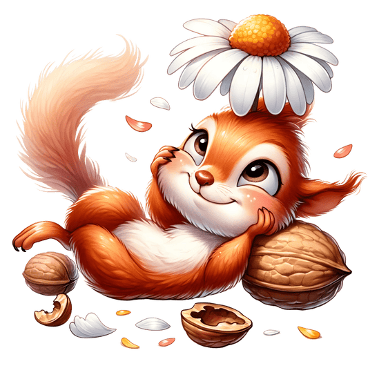 Bügelbild Lustiges Eichhörnchen #18