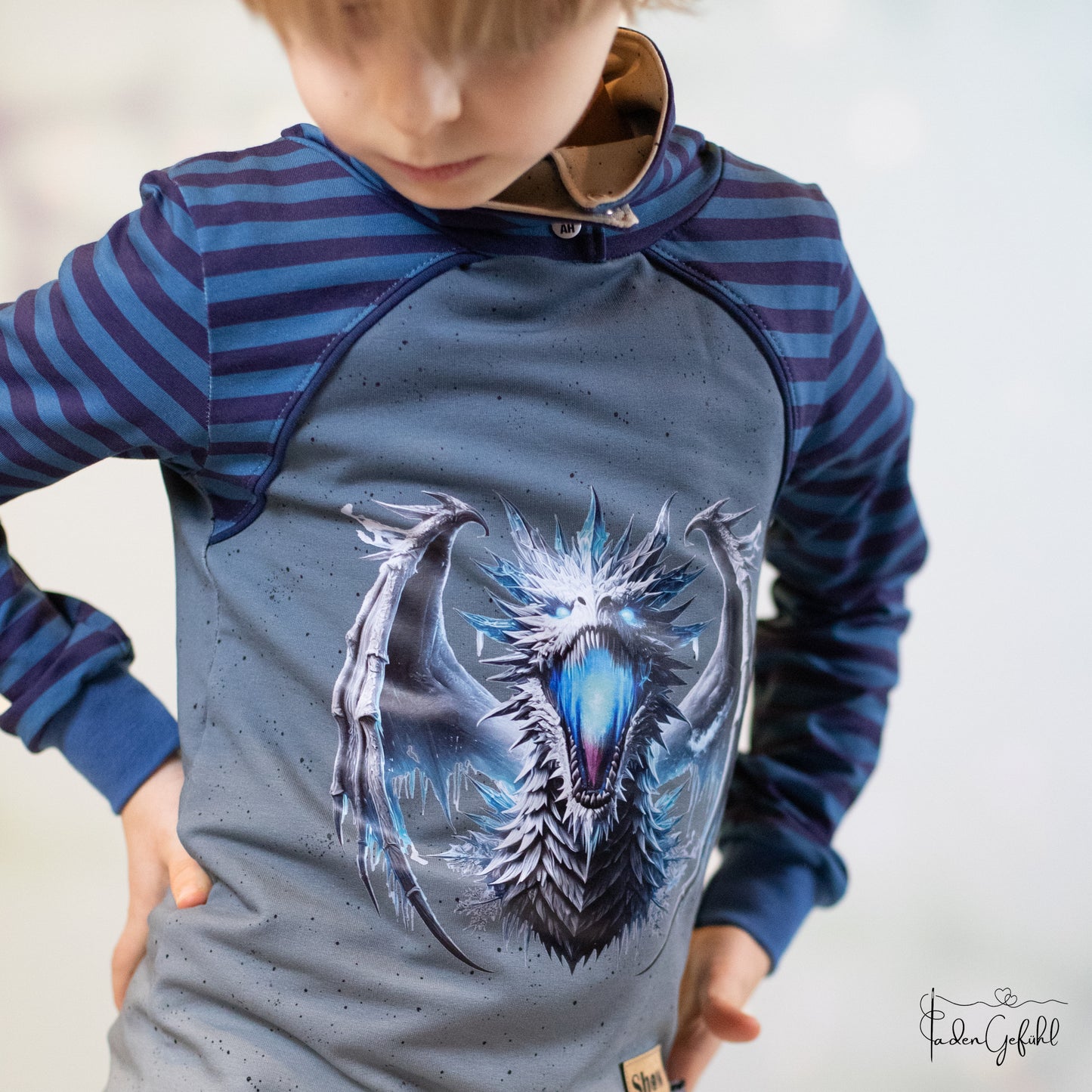 Bügelbild  Eisdrache #5