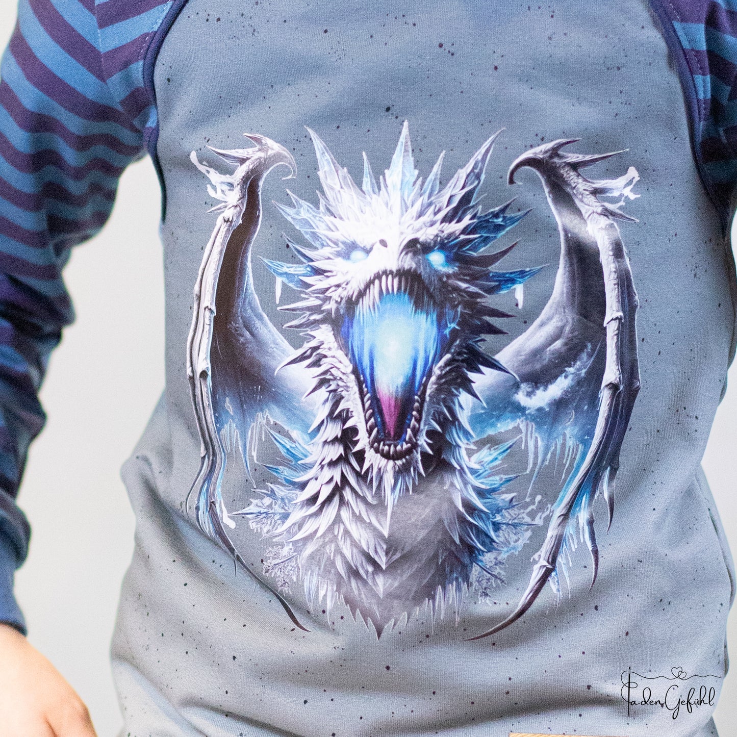 Bügelbild  Eisdrache #5