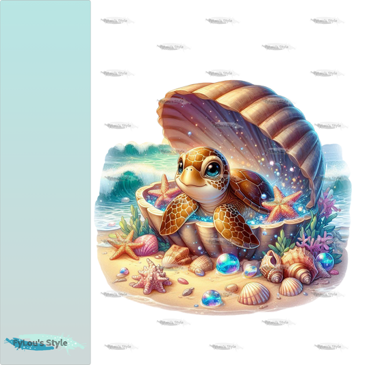 Iron-on Image Magical Animals Eagle