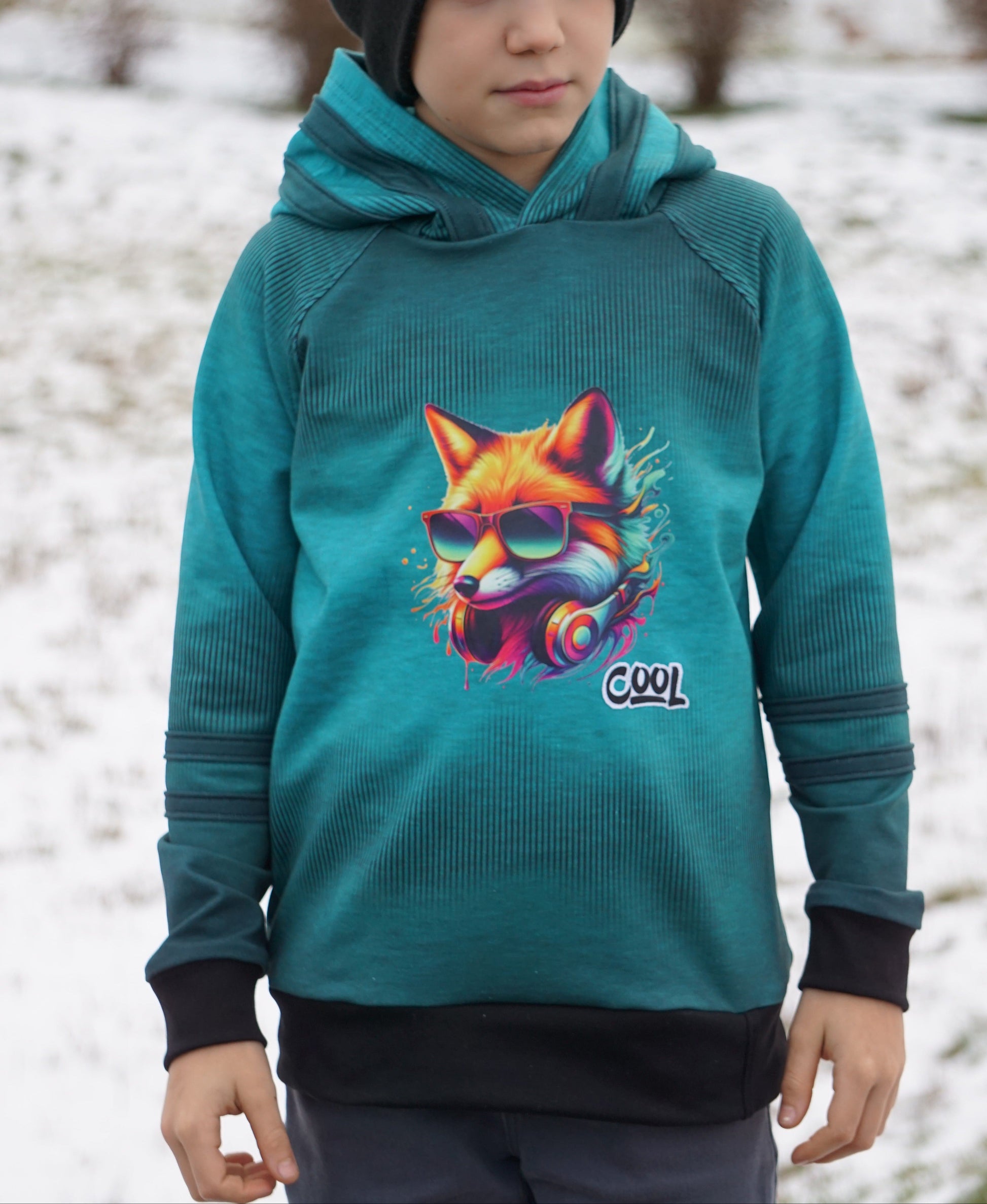Bügelbild Musik Fuchs #2 Fylou's Style