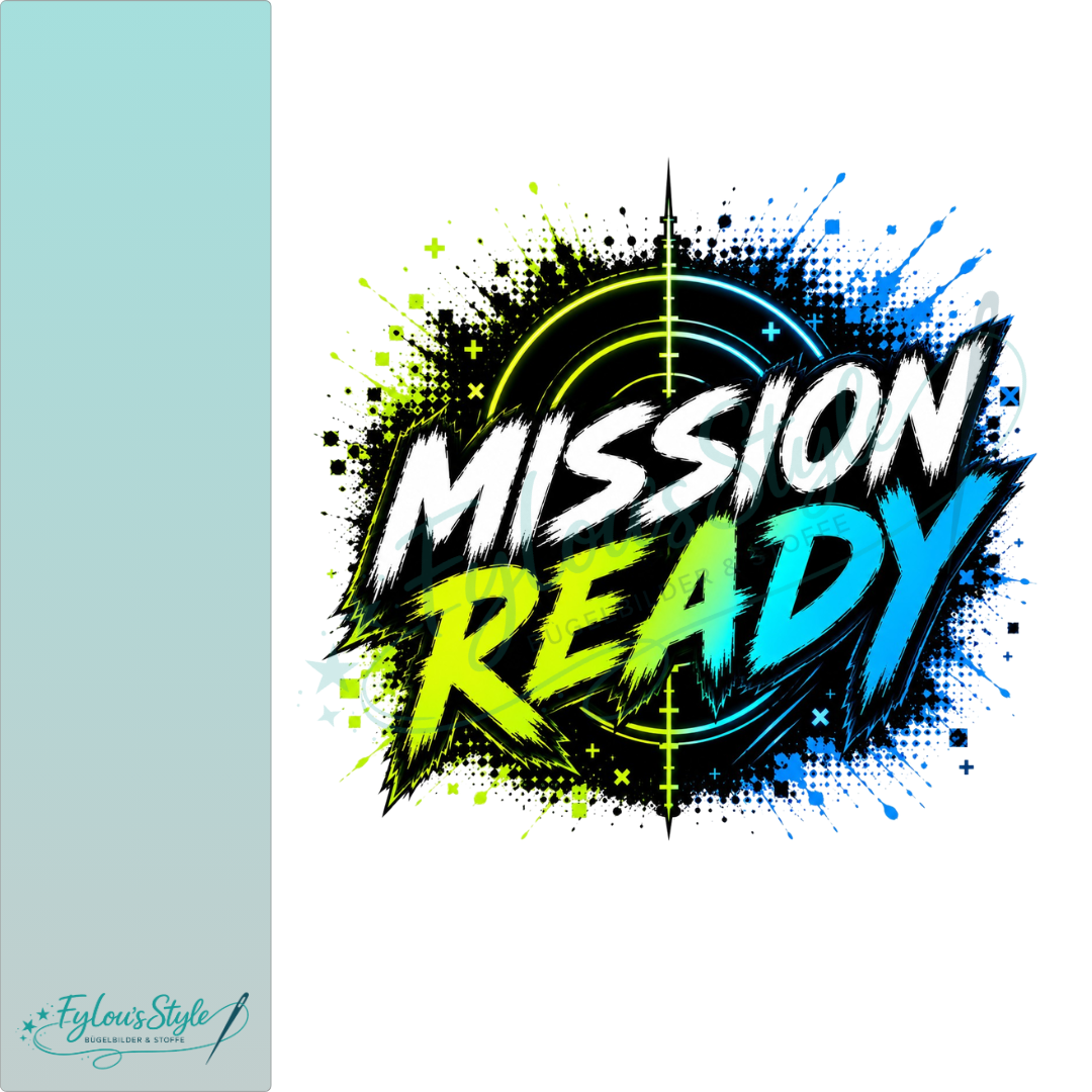 Bügelbild Mission Ready #2