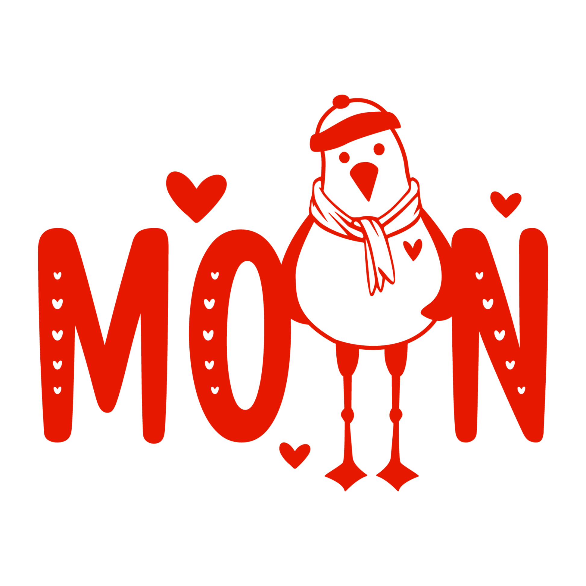 Bügelbild Moin Möwe Fylou's Style