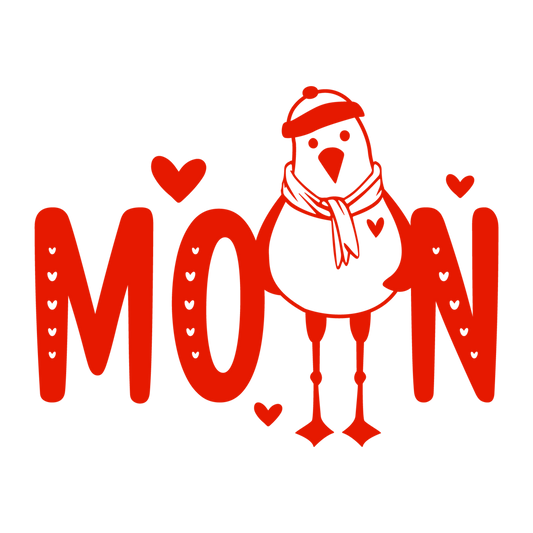Bügelbild Moin Möwe Fylou's Style