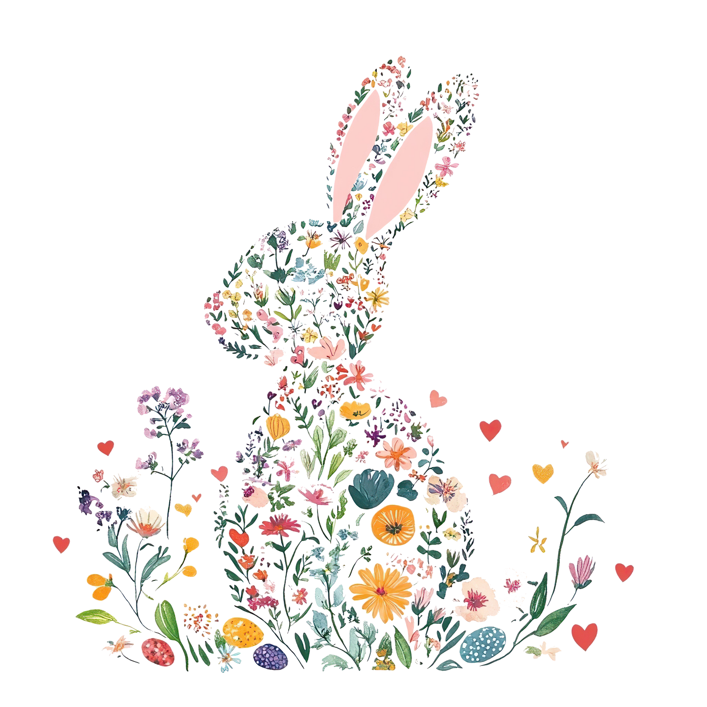 Iron-on image fairy with butterflies #4