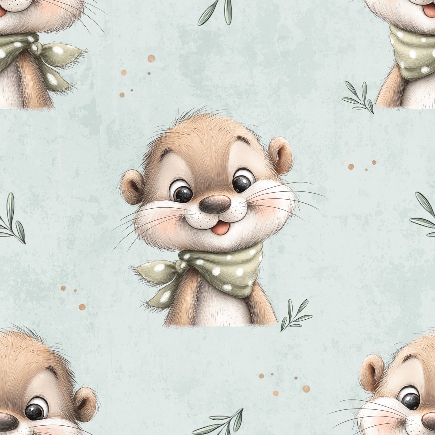 Bio French Terry Otto Otter Überbreite