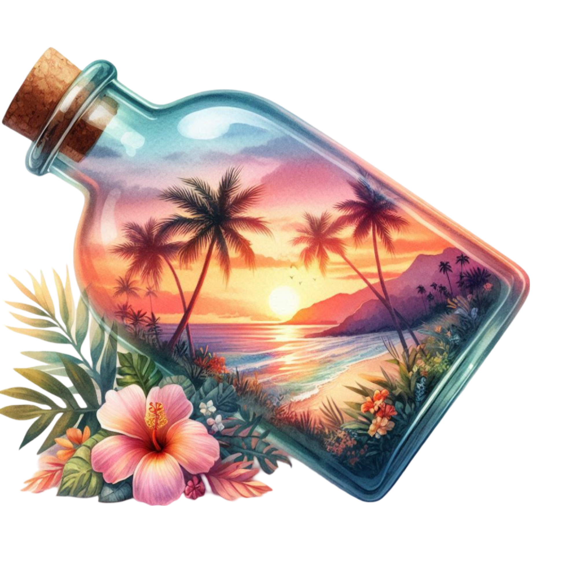 Bügelbild Hawaii Sommer #22 Fylou's Style