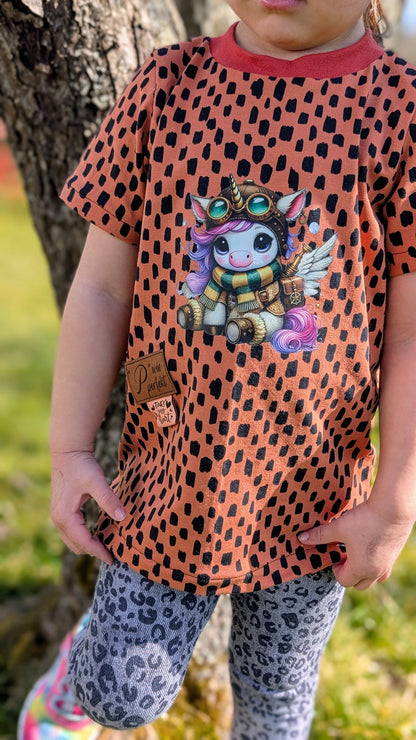 Bügelbild Steampunk Einhorn #9 Fylou's Style