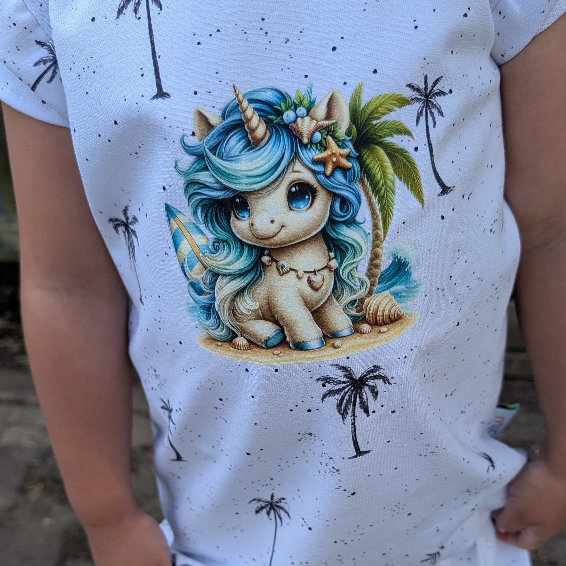 Bügelbild Insel Einhorn #9 Fylou's Style