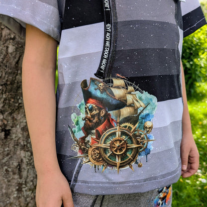 Bügelbild Steampunk Pirat #1 Fylou's Style