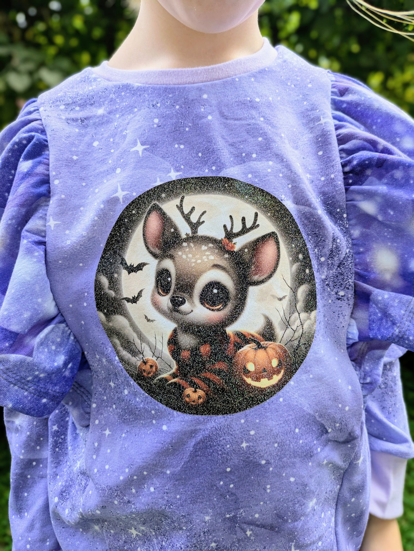 Bügelbild kleines Halloween Reh #1