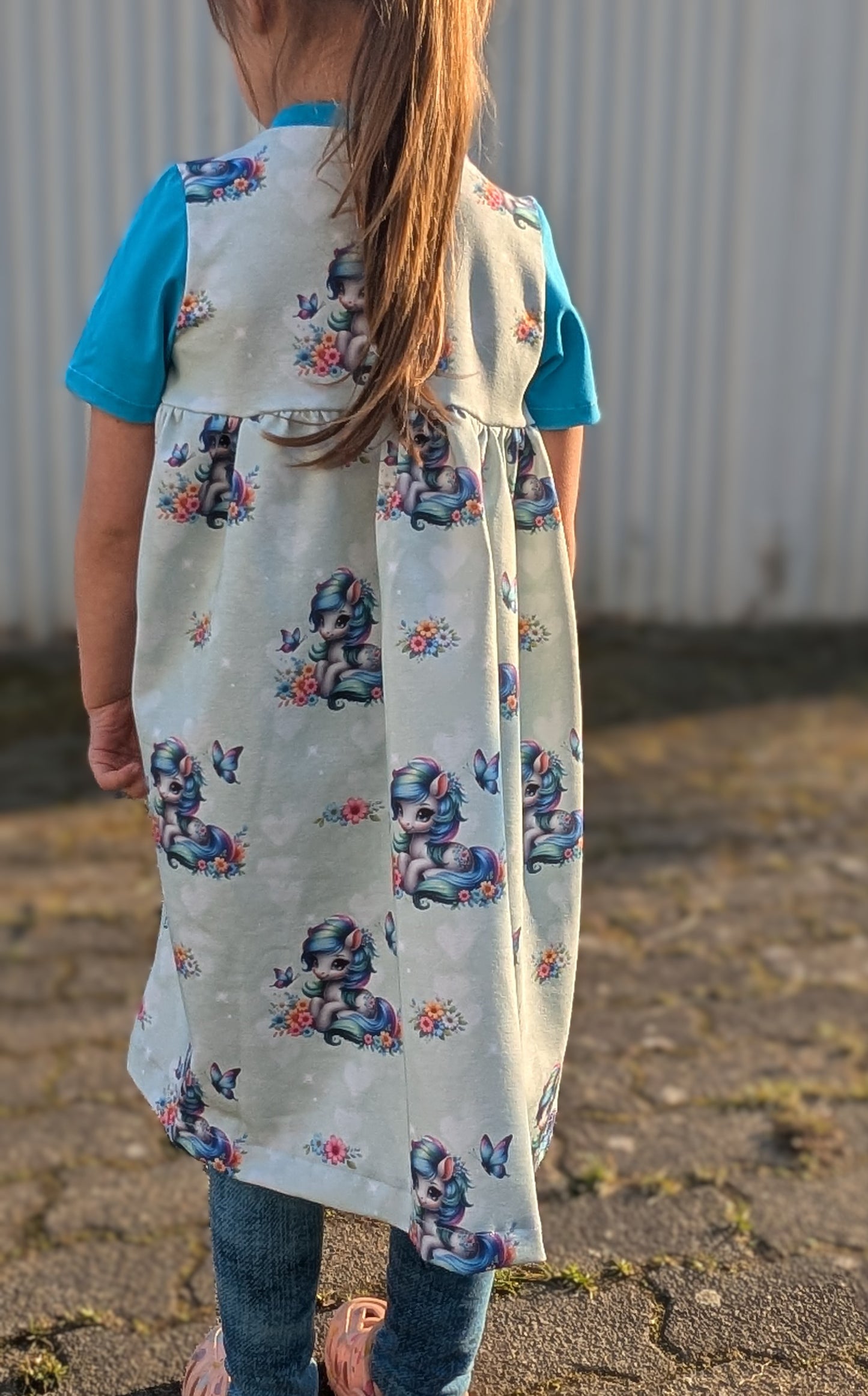 Bio Jersey Blumenzauber Pony *1m Stücke*