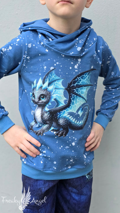 Bügelbild Elementar Drache #24