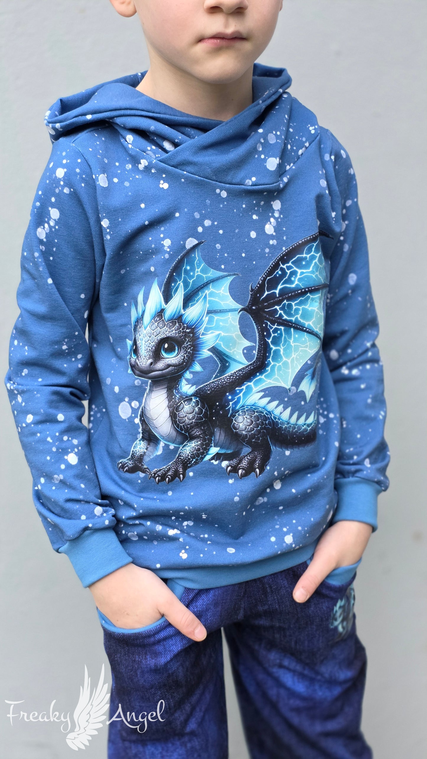 Bügelbild Elementar Drache #24