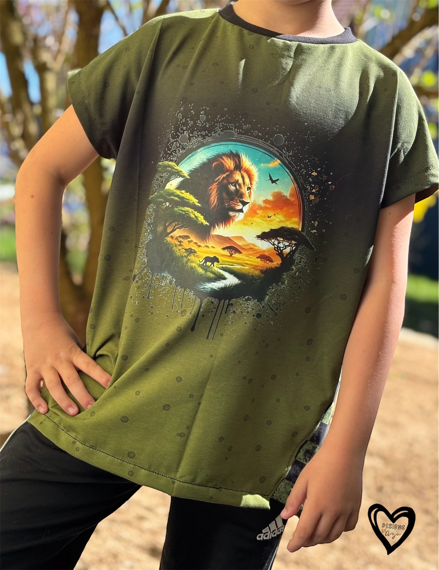 Iron-on Image Magical Animals Eagle