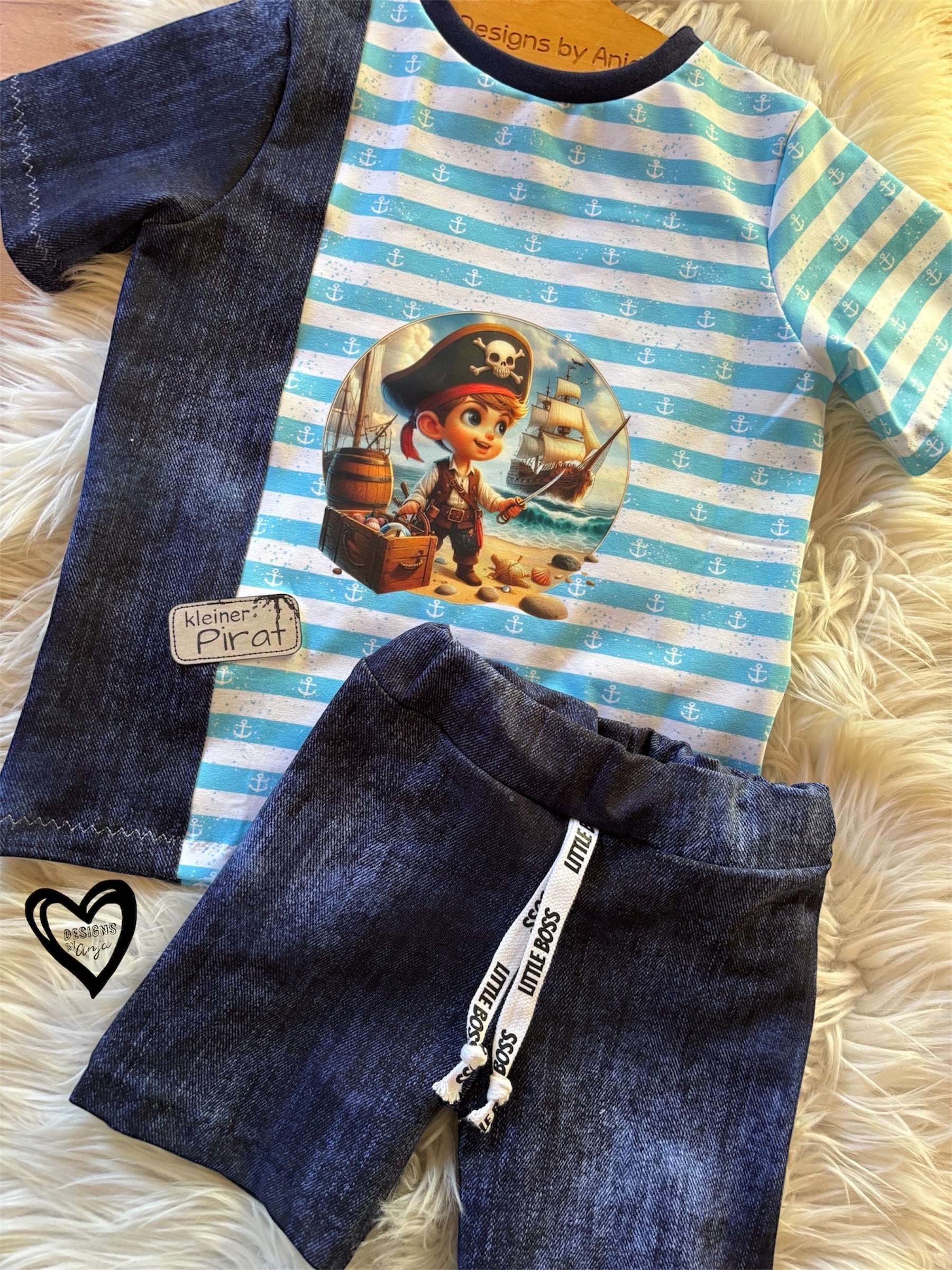 Bügelbild Piratenjunge #1 - Fylou's Style