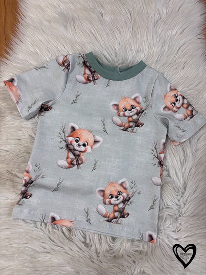 Ripp-Jersey Roter Panda