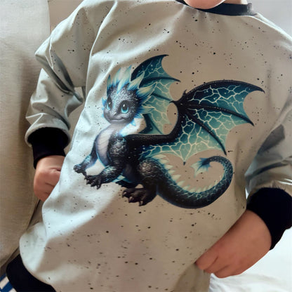 Bügelbild Elementar Drache #24