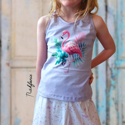 Bügelbild Watercolor Pink Sommer #03 Fylou's Style