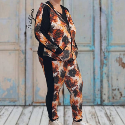 Bio French Terry Blütenharmonie Überbreite