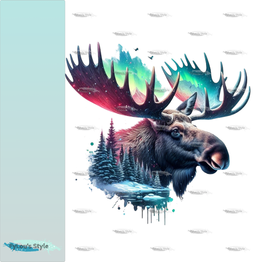 Iron-on Image Magical Animals Eagle