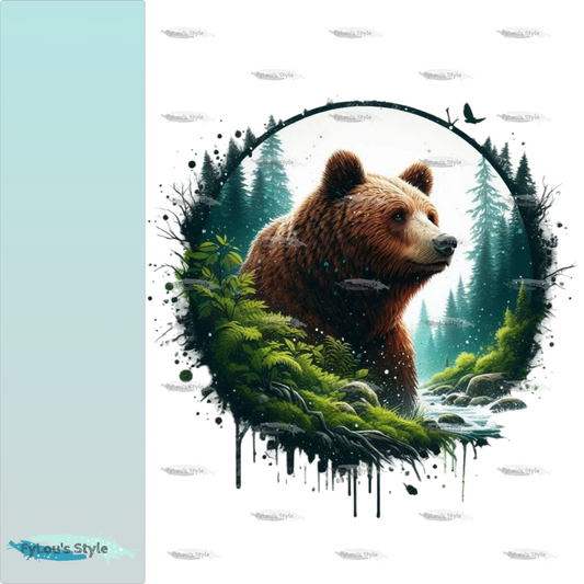 Iron-on Image Magical Animals Eagle
