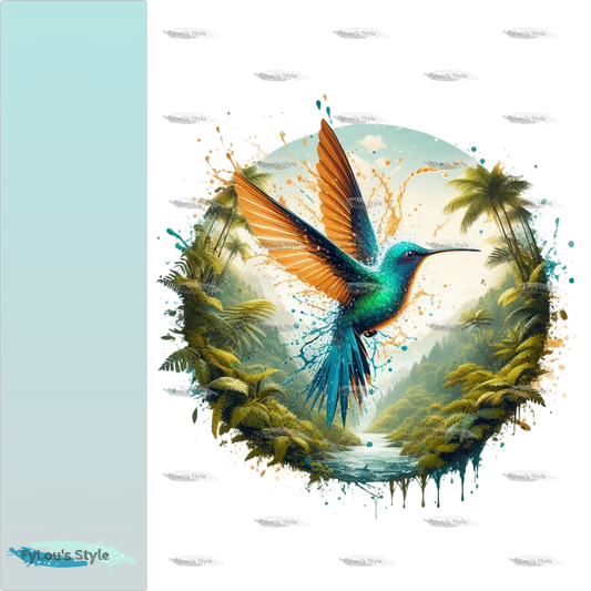 Iron-on Image Magical Animals Eagle