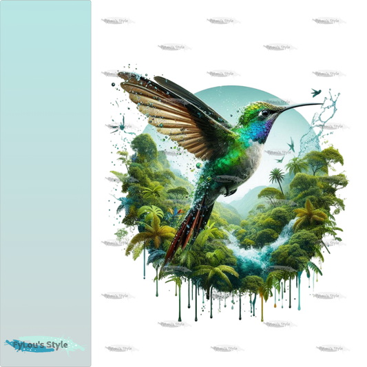Iron-on Image Magical Animals Eagle