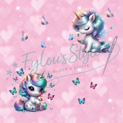 Vorbestellung Jersey Rosa Einhorntraum